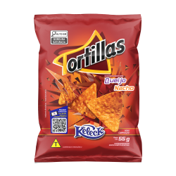 KELECK TORTILLA QUEIJO NACHO 12X55 GR