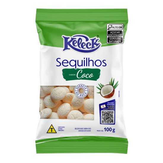 KELECK SEQUILHO COCO 17X100 GR
