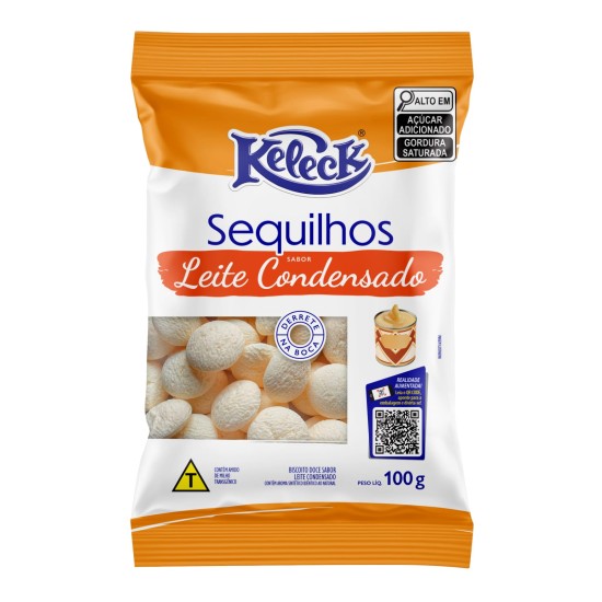 KELECK SEQUILHO LEITE CONDENSADO 17X100 GR