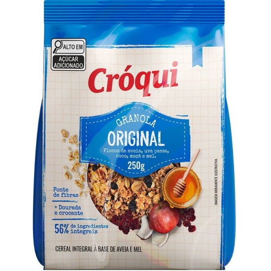 GRANOLA PREMIUM CROQUI ORIGINAL 10X250GR FEINKOST