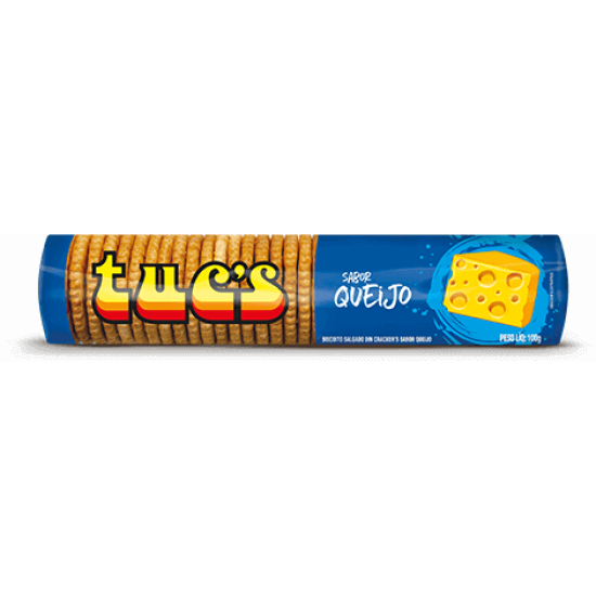 TUCS DIN CRACKERS QUEIJO 30X100 GR