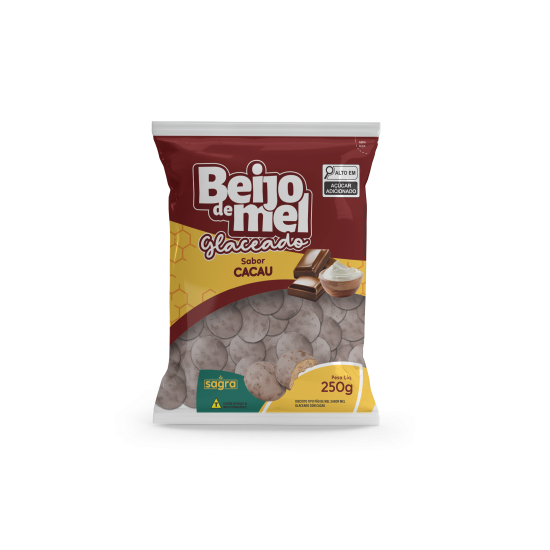 SAGRA BEIJO MEL CACAU 25X250 GR