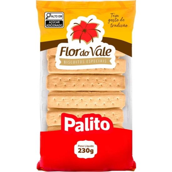BISCOITO FLOR DO VALE PALITO 20X230GR