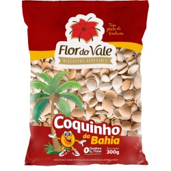 BISC FLOR DO VALE COQUINHO DA BAHIA 10X300 GR