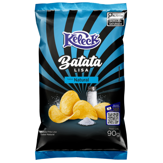 KELECK BATATA LISA NATURAL 14X90 GR