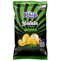 KELECK BATATA LISA CEBOLA E SALSA 14X90 GR