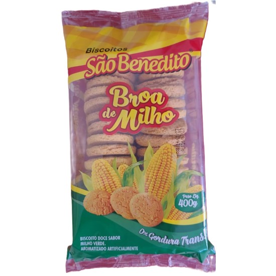 BISC SB BROA DE MILHO 20X400 GR