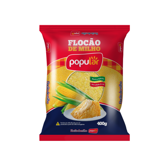 POPULAR FLOCÃO DE MILHO 20X400GR