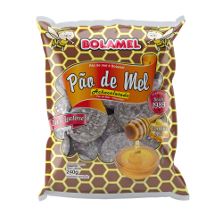 BOLA MEL PAO DE MEL ACHOCOLATADO 25X240 GR