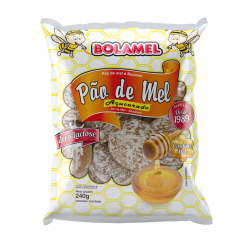 BOLA MEL PAO DE MEL ACUCARADO 25X240 GR