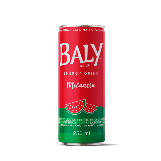 BALY ENERGETICO LATINHA MELANCIA 6X250 ML