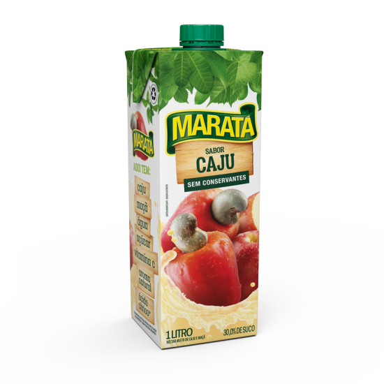 MARATA NECTAR 1 LITRO C/ 12 CAJU