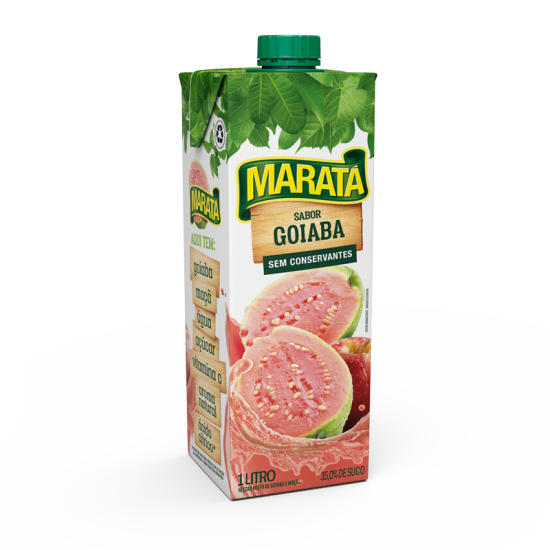 MARATA NECTAR 1 LITRO C/ 12 GOIABA