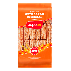 POPULAR BISC SETE CAPAS PÃO DOCE 12X270GR