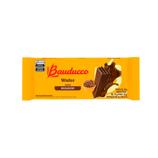 BAUDUCCO MINI WAFER 36X70 GR SABOR BRIGADEIRO