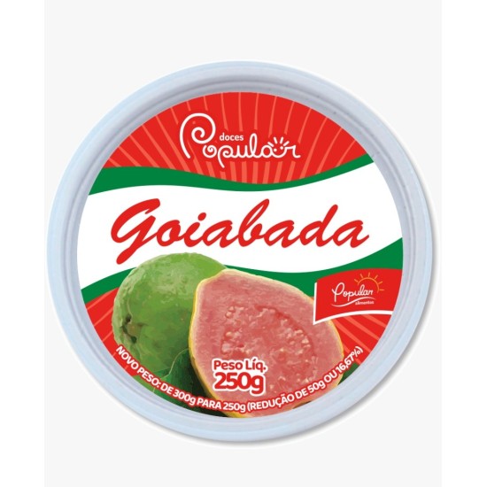 POPULAR POLY GOIABADA 24X250 GR