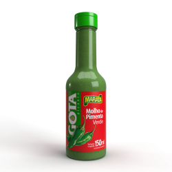 MARATA MOLHO GOTA PIMENTA VERDE 24X150 ML