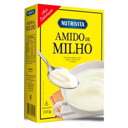 NUTRIVITA AMIDO DE MILHO 12X200 GR