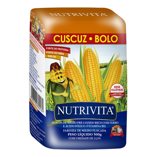 NUTRIVITA CUSCUZ FLOCOS DE MILHO 30X500 GR