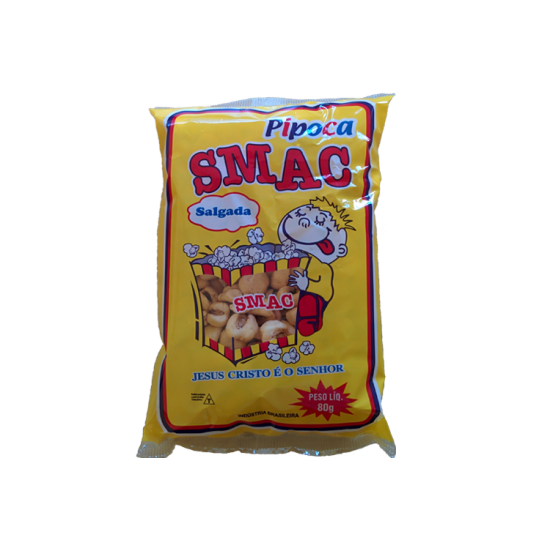 PIPOCA SMAC SALGADA 12X60 GR
