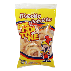 BISCOITONE POLVILHO ARGOLA SALGADO 40X40 GR