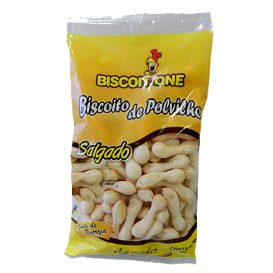 BISCOITONE POLVILHO PALITO TRADICIONAL 50X40 GR