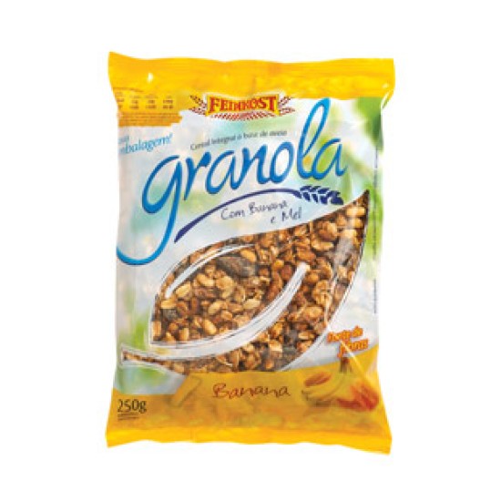 GRANOLA BANANA 10X250 GR FEINKOST