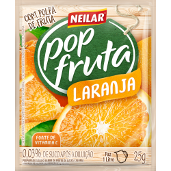POP FRUTA LARANJA 160X25 GR