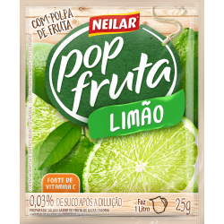 POP FRUTA LIMAO 160X25 GR