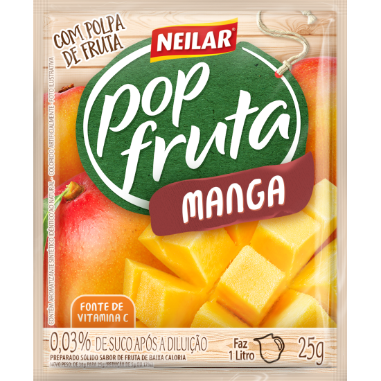POP FRUTA MANGA 160X25 GR