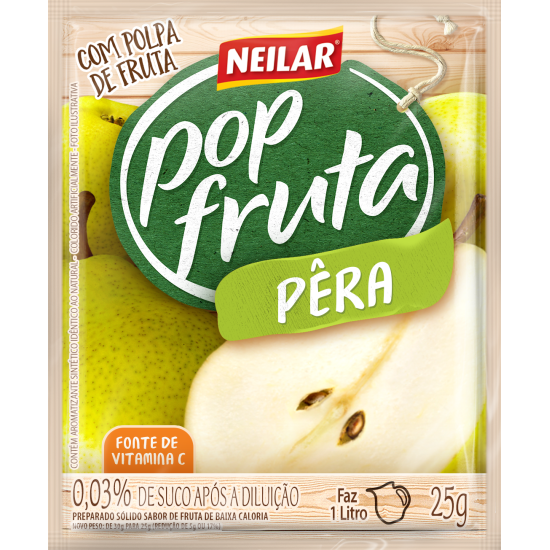 POP FRUTA PERA 160X25 GR