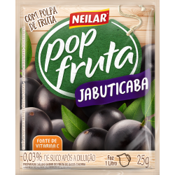POP FRUTA JABUTICABA 160X25 GR