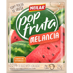 POP FRUTA MELANCIA 160X25 GR