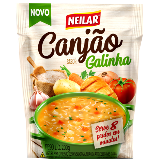 NEILAR CANJAO SABOR GALINHA 16X200 GR