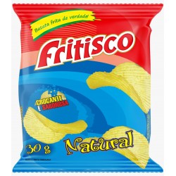 BATATA ONDULADA FRITISCO NATURAL 24X30 GR