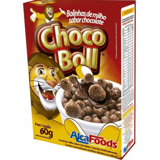 CEREAL CHOCO BOLL 48X60 GR ALCAFOODS