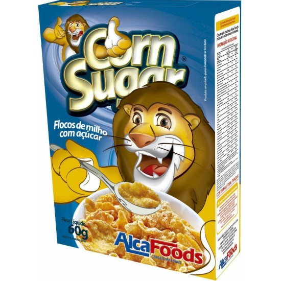 CEREAL CORN SUGAR 48X60 GR ALCAFOODS