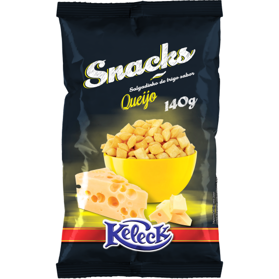 KELECK SNACKS QUEIJO 14X140 GR