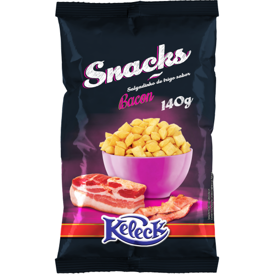 KELECK SNACKS BACON 14X140 GR