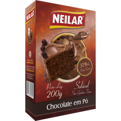 NEILAR CHOCOLATE EM PO 24X200 GR