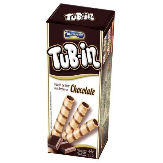 TUB-IN BISC RECH. CHOCOLATE MONTEVERGINE 24X48 GR