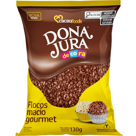 GRANULADO FLOCOS MACIO GOURMET DONA JURA 40X130 GR