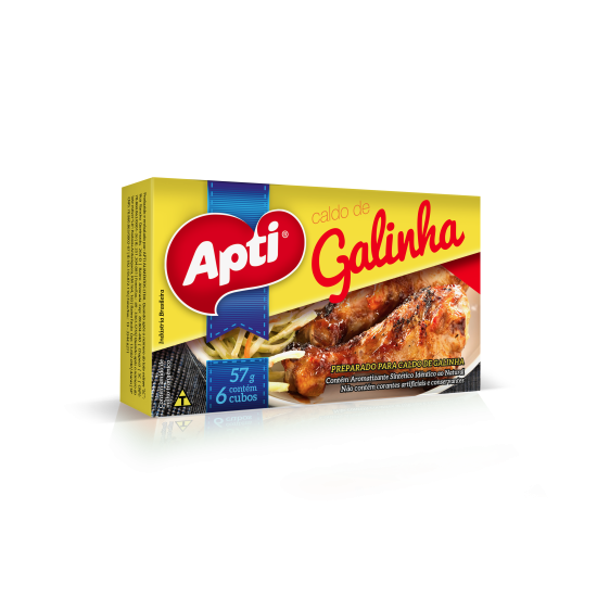 CALDO DE GALINHA APTI 12X10X57 GR