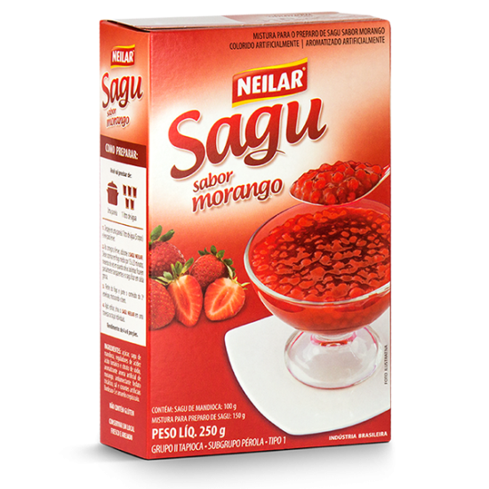NEILAR SAGU MORANGO 12X250 GR
