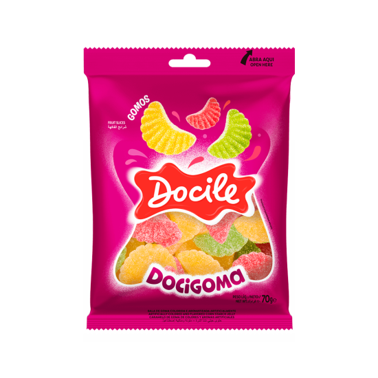 DOCILE GOMA GOMOS SORTIDOS 30X100 GR