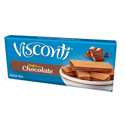 VISCONTI WAFER CHOCOLATE 48X120 GR