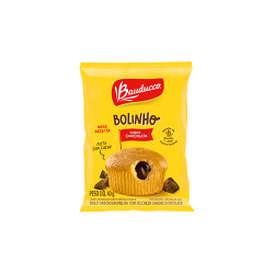 BAUDUCCO BOLINHO BAUNILHA C/ CHOCOLATE 144X40 GR
