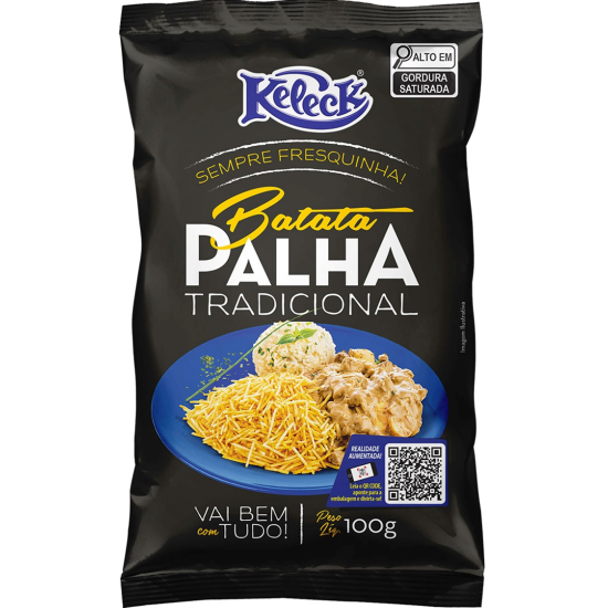 KELECK BATATA PALHA 24X100 GR