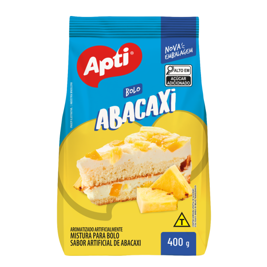 MIST. BOLO ABACAXI APTI 12X400 GR PCT 4S