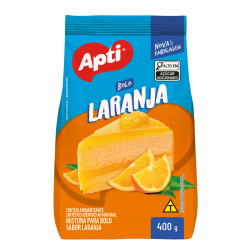 MIST. BOLO LARANJA APTI 12X400 GR PCT 4S